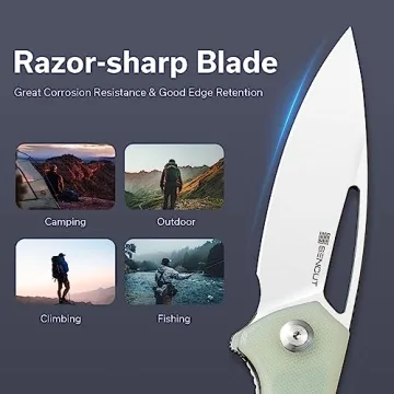 SENCUT Mims Pocket Knife - Durable EDC Folding Knife