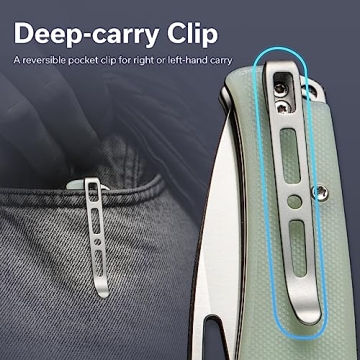 SENCUT Mims Pocket Knife - Durable EDC Folding Knife