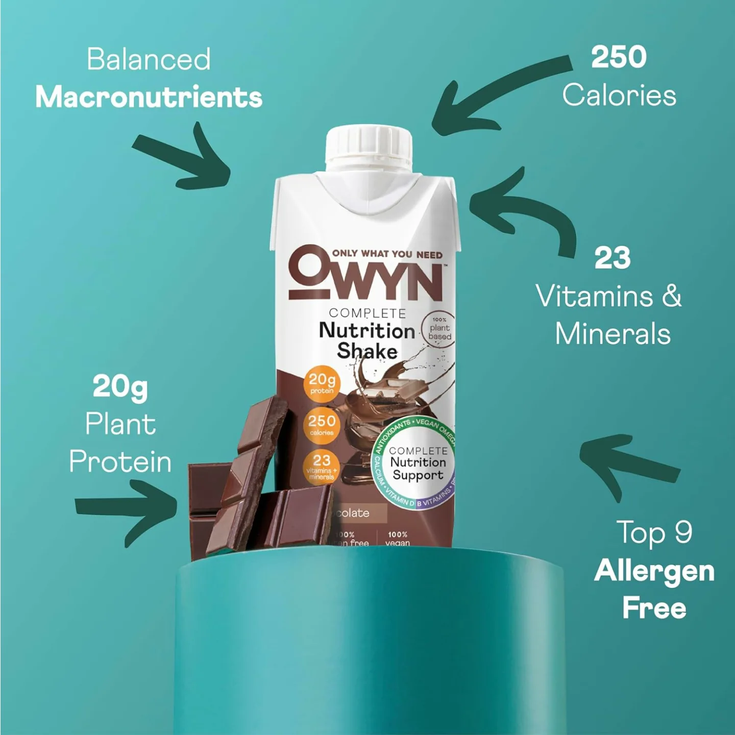 OWYN Plant-Based Protein Shake - Healthy & Tasty Drink