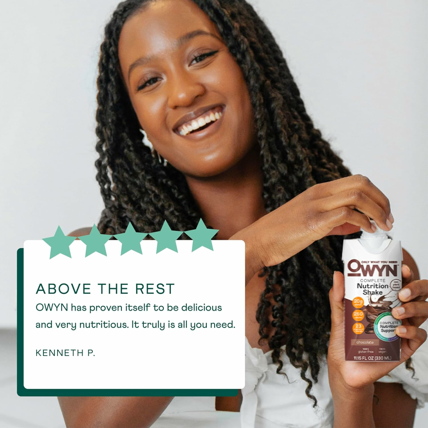 OWYN Plant-Based Protein Shake - Healthy & Tasty Drink