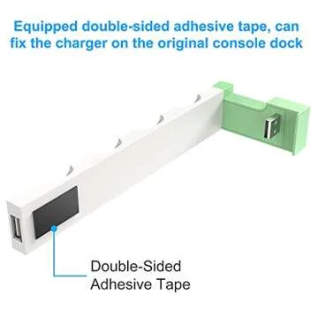 Charging Dock for Nintendo Switch & OLED Model Joycons - Charger Station for up to 7 Joycon Controllers