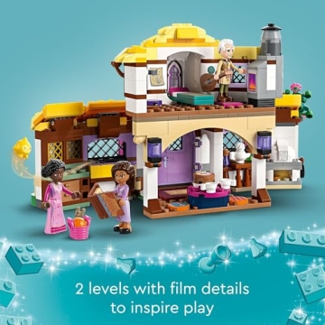 LEGO Disney Asha’s Cottage Building Set for Kids 7+