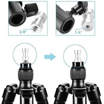 SLOW DOLPHIN Camera Flash Speedlite Mount Swivel Light Stand with Umbrella Bracket Holder （2 PCS）