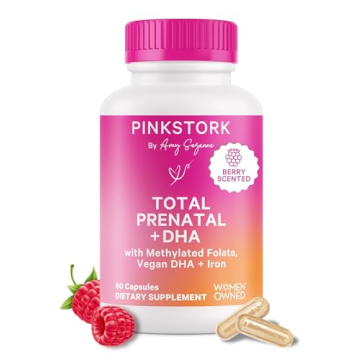 Pink Stork Total Prenatal Vitamins - Essential for Moms