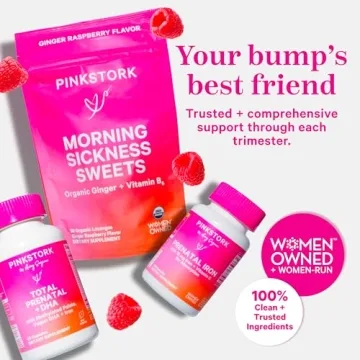 Pink Stork Total Prenatal Vitamins - Essential for Moms