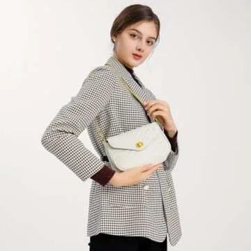 JEEHAN Stylish Crossbody Bag with Coin Purse for Women