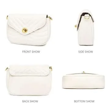 JEEHAN Stylish Crossbody Bag with Coin Purse for Women