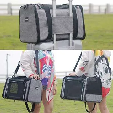 Vceoa Airline Approved Pet Carrier for Travel