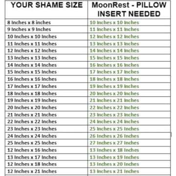 MoonRest Round Pillow Insert for Sofa and Decorative Use