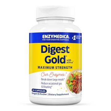 Enzymedica Digest Gold + ATPro Maximum Strength Enzyme Formula