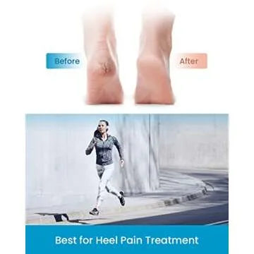 Sumiwish Heel Cups for Heel Pain, 6 PCS Thick Heel Support for Plantar Fasciitis, Silicone Heel Protector Pads, Heel Cushion for Bone Spur and Heel Spur Pain Relief, Cracked Heels