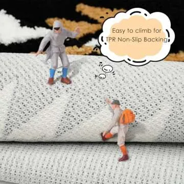 Mocsicka Boho Bathroom Rug 20'' X 32'' Non-Slip Washable Western Bath Mat Absorbent Soft Small Bath Mat Black Aztec Rug for Bathroom Farmhouse Rug for Bedroom Entryway Kitchen, MY0354