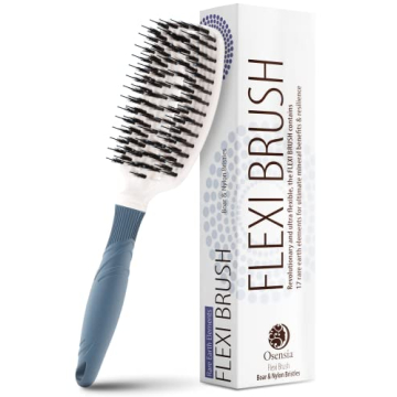 Boar Bristle Detangling Brush for All Hair Types