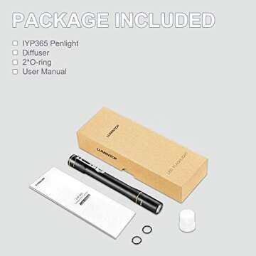 LUMINTOP IYP365 Penlight - 200 Lumens, Waterproof, 3 Modes
