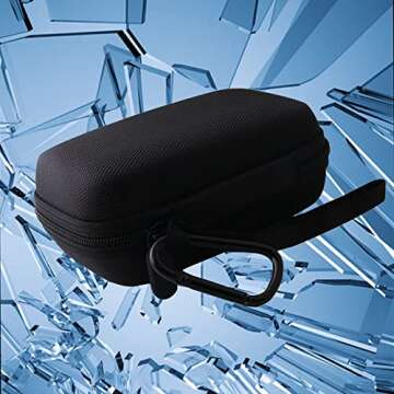 WERJIA Hard Carrying Case Compatible with Canon PowerShot SX720 SX620 SX730 SX740 G7X/G7X Mark III/G7X Mark II Digital Camera (Storage case, Black)