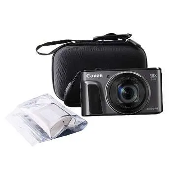 WERJIA Hard Carrying Case Compatible with Canon PowerShot SX720 SX620 SX730 SX740 G7X/G7X Mark III/G7X Mark II Digital Camera (Storage case, Black)