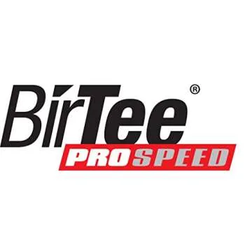 BirTee Golf Tees - PRO Speed Version with Enhanced Durability - 8 Pack. Indoor Golf Tees/Golf Simulator Tees/Winter Golf Tees. Bundled with an Exclusive Poker Chip Ball Marker (White)