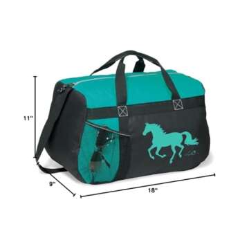 Awst Lila Helmet Duffle Bag Turquoise