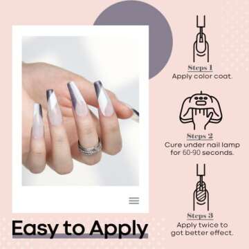 modelones Gel Nail Polish 12PCS Pink White Purple Green Blue Gel Nail Polish Set 2021 Sweet Macaron Nail Gel Set Soak Off Glitter Nail Gel Polish Starter Kit Nail Art with Beauty Gifts Set