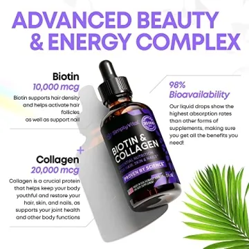 Simply Vital Liquid Biotin & Collagen for Healthy Beauty