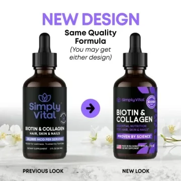 Simply Vital Liquid Biotin & Collagen for Healthy Beauty