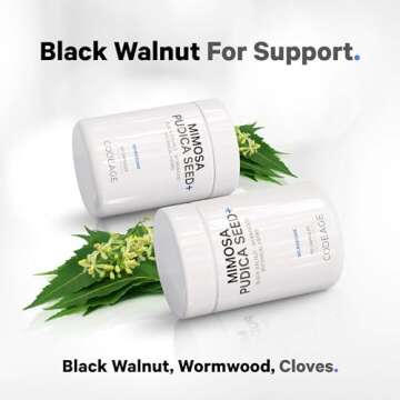 Organic Mimosa Pudica Seed Capsules - Vegan Health Support