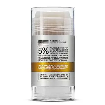 Bravo Sierra Aluminum-Free Deodorant for Men - Natural Protection