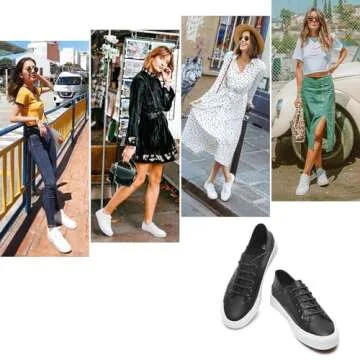 Women's Fashionable Slip on PU Leather Shoes for All Occasions