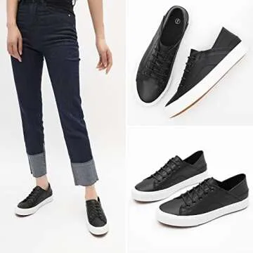 Women's Fashionable Slip on PU Leather Shoes for All Occasions