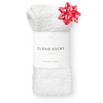 Unboxme Gifts Christmas Warm & Cozy Ultra-Luxe Cloud Socks for Women & Men - Super Soft Luxurious Fa...