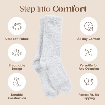 Ultra-Luxe Cloud Socks for Men & Women - Cozy Comfort
