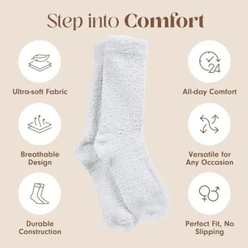 Ultra-Luxe Cloud Socks for Men & Women - Cozy Comfort