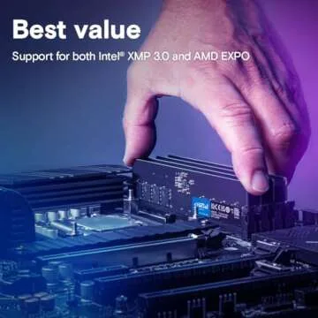 Crucial 16GB DDR5 5600MHz RAM Kit for All Desktop Builds