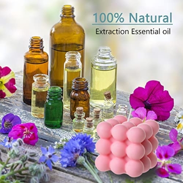 ACITHGL Bubble Cube Soy Wax Candles Stylish Scented Home Decor