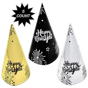 Exciting New Year Party Supplies for 20 Guests - Gift Boutique