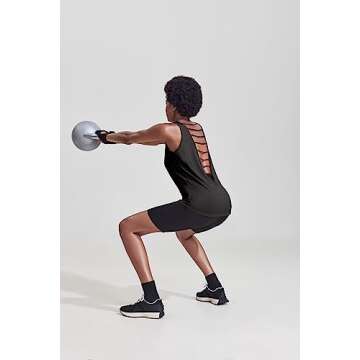 Stylish PINSPARK Open Back Tank Top for Women