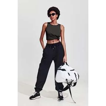 Stylish PINSPARK Open Back Tank Top for Women