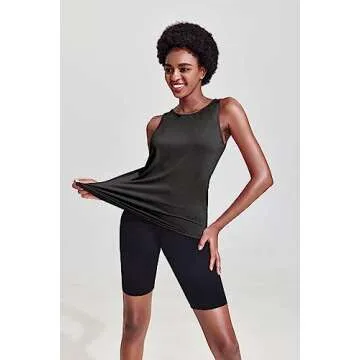 Stylish PINSPARK Open Back Tank Top for Women