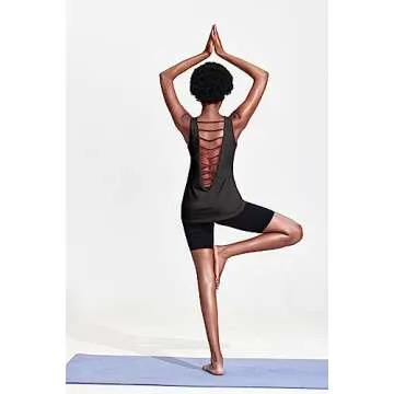 Stylish PINSPARK Open Back Tank Top for Women