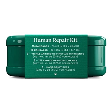 Welly Human Repair Kit - Flexible Adhesive Bandages and More