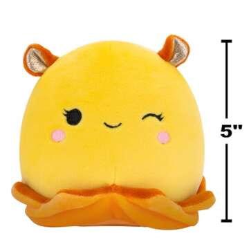 Squishmallows Original 5-Inch 10-Pack – Axel, Bijan, Cavaleri, Dolan, Gertrude, Greer, Herman, Meghan, Nolan, Sol – Official Jazwares Plush (Little)