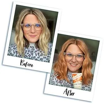 Curlsmith Temporary Hair Makeup Vibrant Copper 3oz Gel