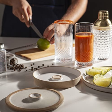 Ceramic Bar Salt Rimmer Set 5.5” for Cocktails and More