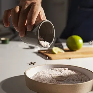 Ceramic Bar Salt Rimmer Set 5.5” for Cocktails and More