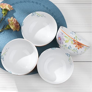 Euro Ceramica Charlotte Stoneware 16-Piece Dinnerware Set