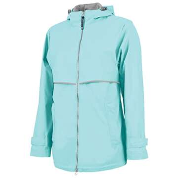 Charles River Women's New Englander Waterproof Rain Jacket - Stylish & Functional