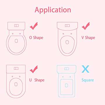 GrowthPic Toddler Toilet Training Seat Ladder with Sturdy Non-Slip Wide Step and Soft Cushion for Girls with Splash Guard(New)