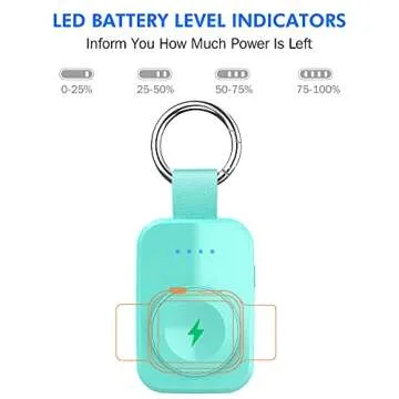 i.VALUX Portable Travel Charger for Apple Watch 10/9/8/7/6/5/4/3