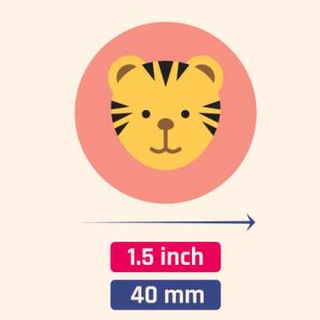 Farm Animal Stickers for Kids, 200 Stickers, 10 Designs