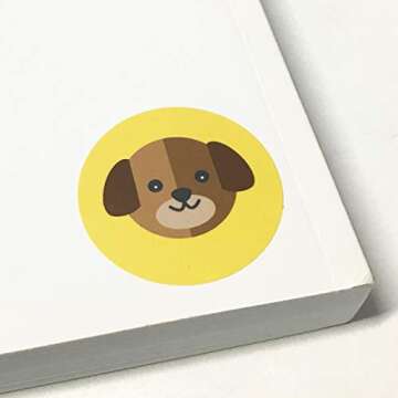 Farm Animal Stickers for Kids, 200 Stickers, 10 Designs